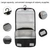 LKLKKC Ostomy Travel Bag - Hanging Ostomy Supplies Bag for Colostomy, Ileostomy, Foley Catheter, Medical Supplies Organizer (Black) view 3