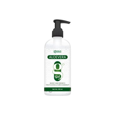 GLIMLACH Aloe Vera Gel For Face, with Pure Aloe Vera & Vitamin E for Skin and Hair (300ml, Pack of 1)