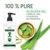 GLIMLACH Aloe Vera Gel For Face, with Pure Aloe Vera & Vitamin E for Skin and Hair (300ml, Pack of 1) view 3