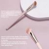 Angled Under Eyes Concealer Brush Foundation Brush, 2 Pcs Makeup Angled Face Blending Brush, Eye Liquid Concealer Brush, Small Foundation Brush Tool for Dark Circles, Nose Contour Applicator view 3