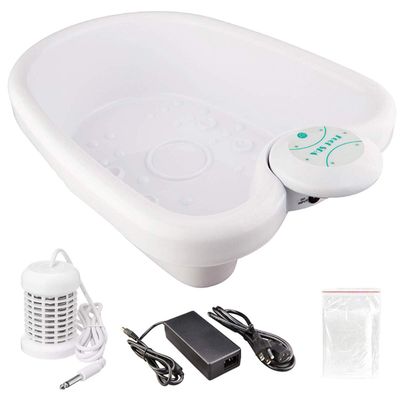 All in One Negative Ion Detox Foot Massage Bath Machine, Cell Cleanse, Home Health SPA Machine Foot Spa Tub 1 Array Care Set with Plastic Basin, for Beauty Salon Spa Club or As Gift