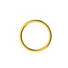 BTAKANPP 16g Nose Ring And Stylish Nose Piercing Jewelry Nose Ring Hoops with Diamonds (Gold, One Size) view 1
