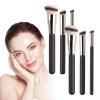 Angie Hot & Flashy A506 Concealer Brush, 101 Foundation Brush, Beauty Foundation Contour Conceal Makeup Brush Set (6PCS) view 1