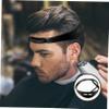 MERRYHAPY Neckline Shaving Template Adjustable Silicone Hair Cutting Guide for Men and Boys for Diy Haircuts and Trimming Flexible Design for Home Salon Use view 4