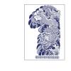 MOQNISE 2 pcs Juice Herbal Tattoo Sticker, Indestructible, Waterproof, Non-Reflective, Lasting 15 Days For Men And Women, 19x32cm view 4