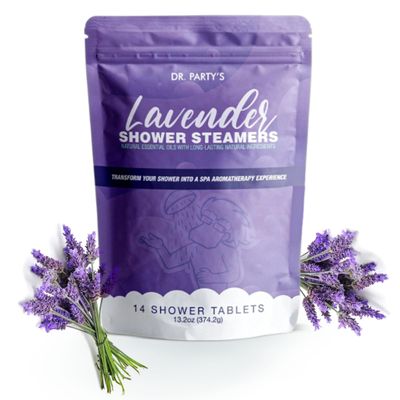 Shower Steamer - 5 Different scents - 14 Tablets per Package (Lavender)