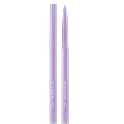 DekRion Eyeliner Pencil, Waterproof Eyeliner Long-lasting, Light-purple Eyeliners, High-Pigmented Colorful Eyeliners Easy To Use Eye Liner Pen for Women, Light-purple