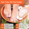XIWEIOO 40 Pack Tea Tree Oil Foot Soak with Epsom Salt Lavender Foot Soak Salts for Dry Cracked Feet Soaker  Pedicure Supplies Foot SpaToenail Athletes Foot, Foot Odor Scent, Softens Calluses view 3