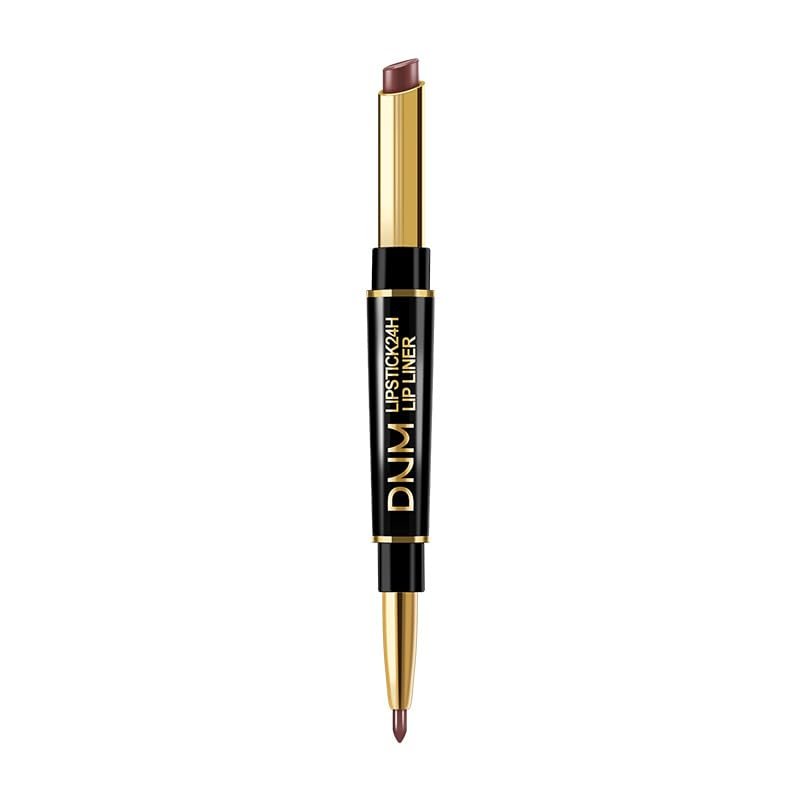 DNM Double head Lip Liner Pearl matte color developing waterproof lip liner (11)