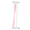 MAGICLULU 10pcs Stainless Steel Portable Eyebrow Razors Foldable Trimmers for Women Ergonomic Design for Safe Shaving for Eyebrow Makeup and Facial Hair Grooming view 3