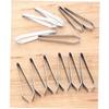 Beaupretty 3pcs Professional Fish Bone Clip Hair Remover Stainless Steel Tweezers Tip for Easy Bone Removal Dishwasher Safe for Easy Cleaning view 3