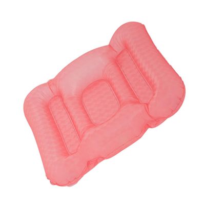 CORHAD Inflatable Seat Cushion with Suction Cup Ergonomic Design for Bathtub Travel Compact Comfortable Water Injection Cushion for Home Use Hotels