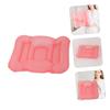 CORHAD Inflatable Seat Cushion with Suction Cup Ergonomic Design for Bathtub Travel Compact Comfortable Water Injection Cushion for Home Use Hotels view 2