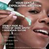 L'Oreal Paris Bright Reveal Dark Spot Exfoliant Peel, 25% AHA BHA PHA Face Exfoliator Solution, Gentle Skincare to Visibly Reduce Dark Spots and Renew Skin Texture, Includes SPF Lotion Sample view 2