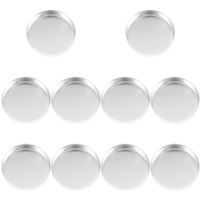 Baluue 10pcs Diy Makeup Eyeshadow Containers Empty Travel Storage Cases for Eyeshadow and Cosmetics Compact Design for Women