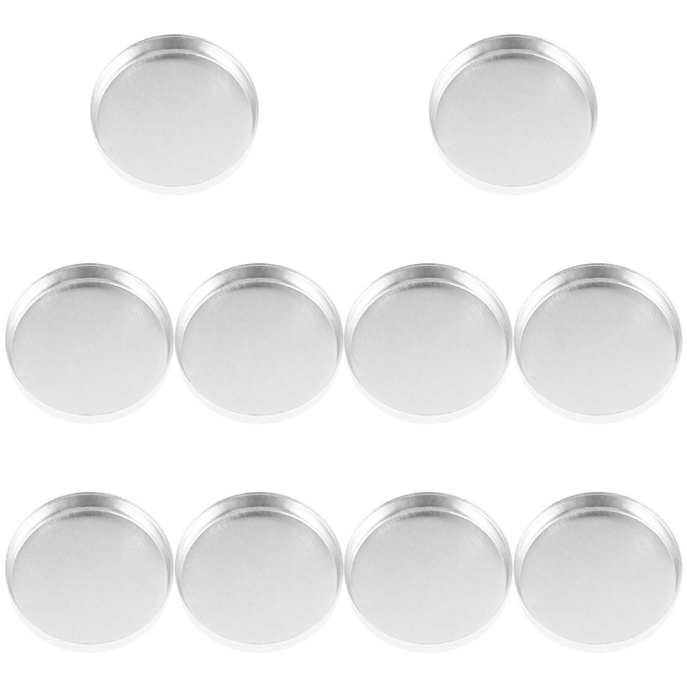 Baluue 10pcs Diy Makeup Eyeshadow Containers Empty Travel Storage Cases for Eyeshadow and Cosmetics Compact Design for Women