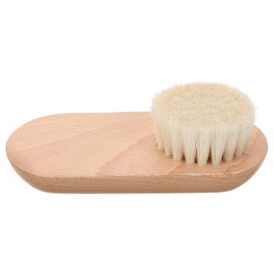Baluue Nail Scrub Brush Handle Gentle Bristle Cleaner for Fingernails and Toes Portable Nail Brush for Cleaning and Pedicure Routine