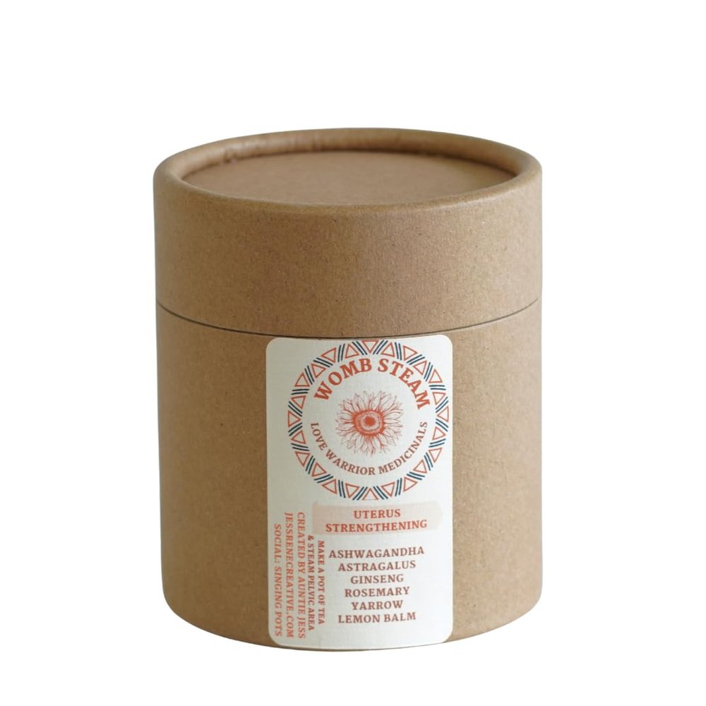 Womb Steam Herb Blend Organic Bath 8oz (Love Warrior Medicinals) (Uterus Strengthening)