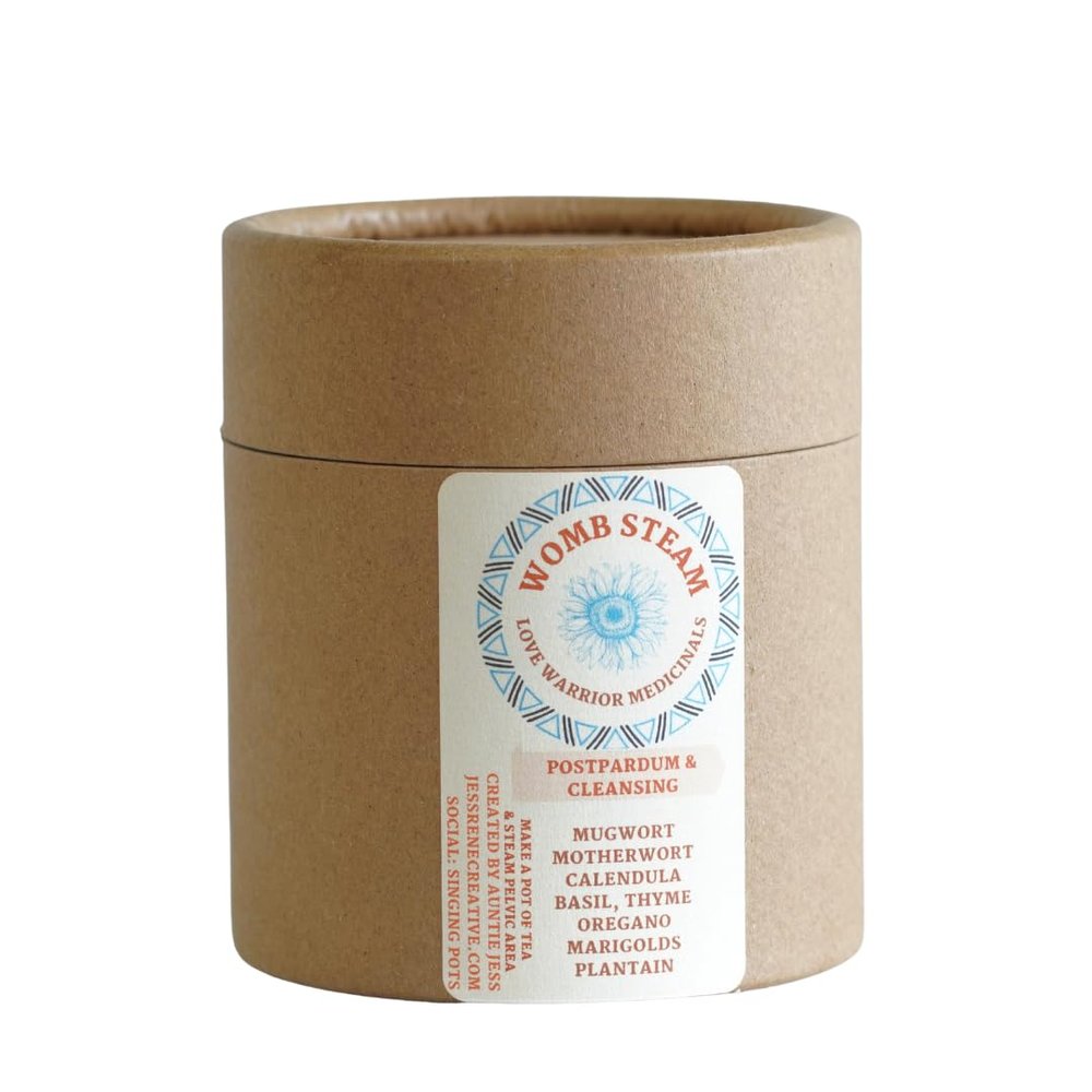 Womb Steam Herb Blend Organic Bath 8oz (Love Warrior Medicinals) (Postpardum & Cleansing)