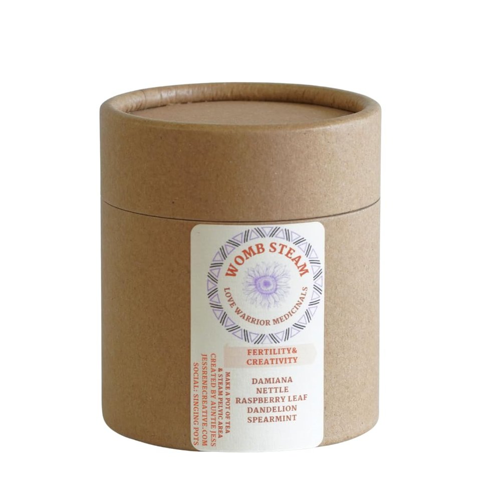 Womb Steam Herb Blend Organic Bath 8oz (Love Warrior Medicinals) (Fertility & Creativity)