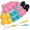 500PCS Disposable Eyelash Brushes - Upgraded Mascara Wands & Makeup Applicators Kit for Eyelash Extensions Makeup and Eyebrow Grooming view 1
