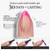 BTArtboxnails XCOATTIPS Press on Nails - French Tip Press on Nails, Long Sqaure Nail Tips, Brighter Pastel Soft Gel Nails False Nail, Soak Off Acrylic Fake Nails Art Extensions view 3