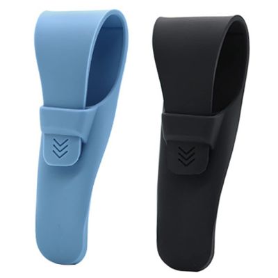 NOLITOY 2pcs Silicone Razor Storage Bag Travel Razor Cover Case for Women Safety Travel Case Shower Holder