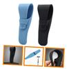 NOLITOY 2pcs Silicone Razor Storage Bag Travel Razor Cover Case for Women Safety Travel Case Shower Holder view 2