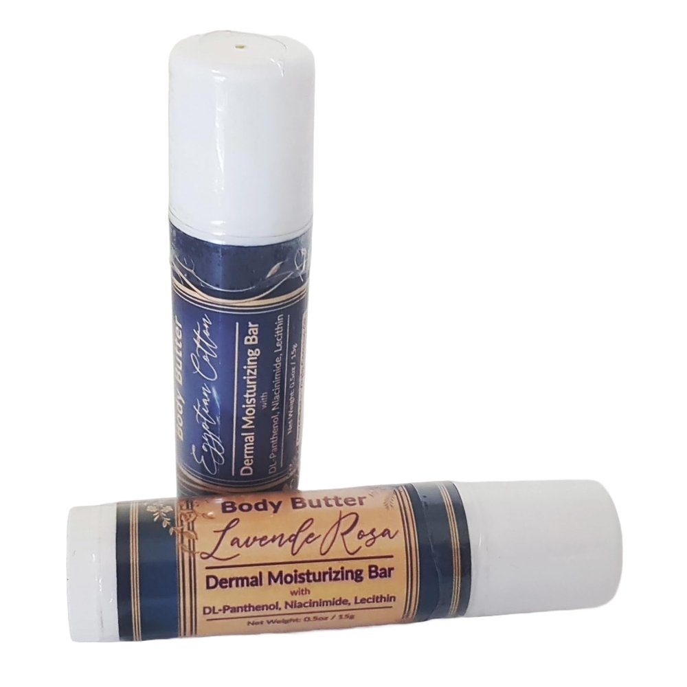 LAELIA Beauty - Skin-Nourishing Body-Butter - Extra Large Tubes (LavendeRosa Scent)