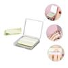 FOMIYES Oil Absorbing Sheets with Mirror Green Tea Facial Blotting Paper for Oily Skin Portable Oil Blotters for Men and Women with Replacement Convenient for Home and Travel view 3