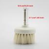 Facial Care Skin Cleansing Replacement Accessories for Electric Exfoliating Brush Heads Face Cleansing Elitzia ETFB80 (One Set for Large Small Wool Brush) view 3