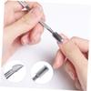 CHILDWEET Stainless Steel Nail Cuticle Remover Kit Easy-to-use Manicure Pedicure Tool Cuticle Spoon Pusher view 4