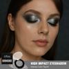 Afflano Silver Glitter Eyeshadow Super Pigmented, Intense Color Gray Silver Eyeshadow Palette Single, Long Lasting Sparkle Shimmer Metallic Glitter Eyes Look, Blendable Neutral Grey Eye Shadow Makeup view 4