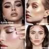 Afflano Big Eye Shadow Palette Makeup +Red Eyeshadow Pallet, All In 1 Nude Brown Colorful Eyeshadow Palette High pigmente, Natural Blush Highlighter Contour Face Makeup, Large Makeup Palette 62 Colors view 3