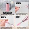 120 Grit Small Sanding Bands for Nail Drill with 3.1MM Mandrel Bit Set and 100/180 Grit 5 Inch Disposable Zebra Nail Files view 4