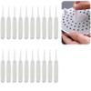 Acuirw Shower Head Cleansing Brush Tool,Shower Head Cleaner Brushes Small Hole, Gap Hole Anti-Clogging Cleaning Brush, Showerhead Cleaning Brushes Picks for Domestic Bathroom (30 Pcs) view 1