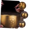DECHOUS Shave Bowl for Men Stainless Steel Shaving Cup Multi-Functional Ritual Candle Holder Versatile Design for Home Use and Meditation view 3