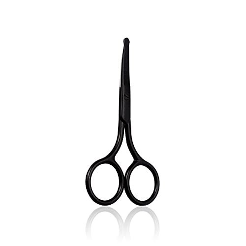 ZMQJEQANBG Craft Scissors 1 Pcs Stainless Steel Eyebrow Scissor Eyebrow Trimmer Eyebrow Eyelashes Nose Hair Scissor Manicure Scissors Cutter Nail Tools Scissors