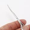 ZMQJEQANBG Craft Scissors 1 Pcs Stainless Steel Eyebrow Scissor Eyebrow Trimmer Eyebrow Eyelashes Nose Hair Scissor Manicure Scissors Cutter Nail Tools Scissors view 3