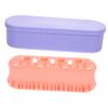 Ciieeo Makeup Brush Cleaner Box Portable Makeup Tool Cleaning Holder for Home Use Compact Design for Cleaning of Eye Shadow Blusher Brushes Lightweight Decorative Storage view 1