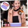 Ciieeo Makeup Brush Cleaner Box Portable Makeup Tool Cleaning Holder for Home Use Compact Design for Cleaning of Eye Shadow Blusher Brushes Lightweight Decorative Storage view 4