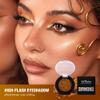 Afflano Sunset Glitter Eyeshadow Palette One-Swipe Coverage, Single Intense Color Sparkle Warm Orange Gold Eyeshadow, Long Lasting Metallic Bronze Eye Shadow for Girl Women Neutral Fall Eye Look, 19H view 2