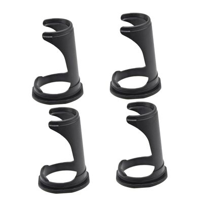 FRCOLOR 4pcs Shaving Brush Holder Stand Hair Salon Tool for Men Black Material for Fast Drying and Storage of Shaving Brushes
