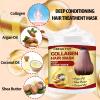 Collagen Hair Treatment Hair Mask & Hair Growth Serum,Deep Conditioner Hydrating Hair Mask for Dry Damaged Hair,Hair Growth Oil for Hair Loss,Natural Hair Regrowth Treatment for Men and Women view 2