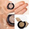 Afflano Bronze Glitter Eyeshadow Highly Pigmented, Intense Color Bling Nude Brown Eyeshadow Palette Single, Long Lasting, Blendable, Neutral Metallic Sparkle Glitter Eyes Look Daily Wear, 4H view 4