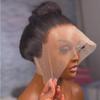 oulaer 360 Transparent Lace Front Wig Human Hair Bone Straight Brazilian Remy Human Hair Wig Pre Plucked Brazilian Virgin Hair 180% Density 360 Lace Straight Glueless Wig 20Inch view 2