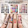 UCANBE Eyeshadow Palette with 15 Brushes Makeup Sets, Pigmented Eye Makeup Pallet Holiday Gift Set, Matte Smokey Rosy Neutral Glitter Eye Shadow Powder & Contour Highlight Blush All-in-One Make Up Kit view 3