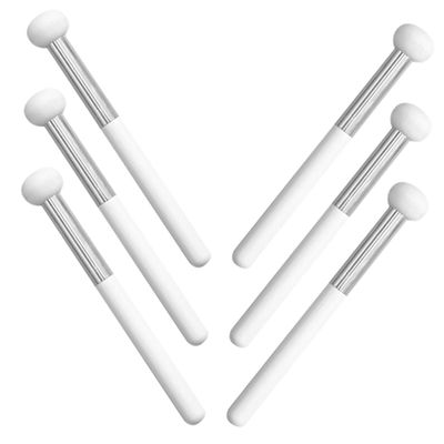MERRYHAPY 6pcs Mushroom Sponge Concealer Brush for Face Makeup Ergonomic Skin-friendly Applicators for Powder for Blending and Contouring