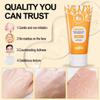 2Pcs Orange Exfoliating Gel Scrub for Face and Body Skin, Deep Cleansing Moisturizing Skin Exfoliator, Natural Orange Exfoliating Gel, Peeling Exfoliator view 4