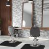 1/2'' Thick Anti Fatigue Mat for Hairstylist Standing, 3ftx4.5ft Barber Floor Mat Square Base for Salon Styling Chair, Hair Cutting Hairdressing Equipment for Barber Shop view 2